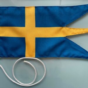 Svensk båtvimpel tre-tungad